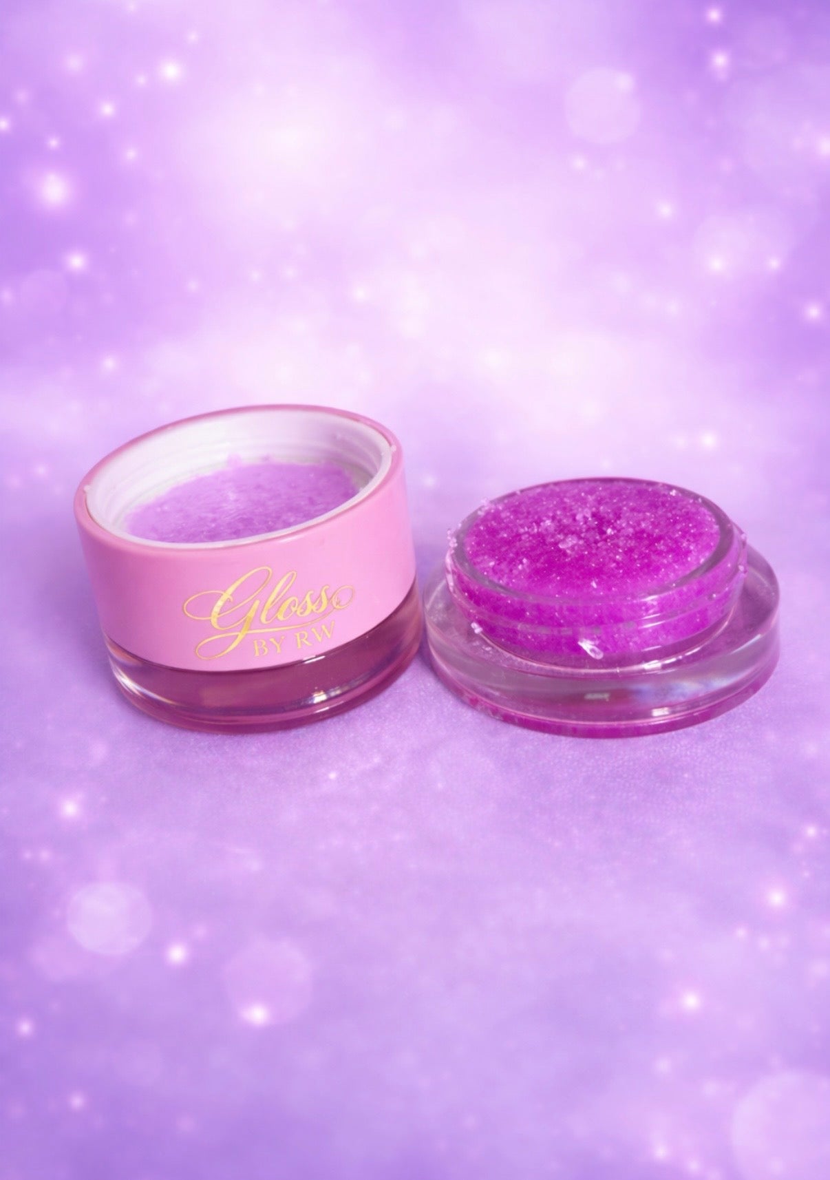 Grape 2 in 1 lip scrub & balm