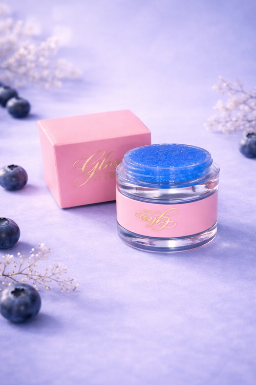 Blueberry 2 in 1 exfoliating lip scrub & balm