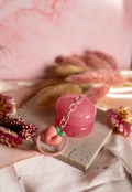 Peach keychain gloss
